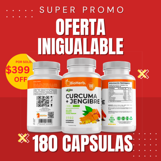 OFERTA INIGUALABLE CURCUMA