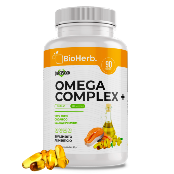 omega complex 3, 6 y 9 90 softgel bioherb