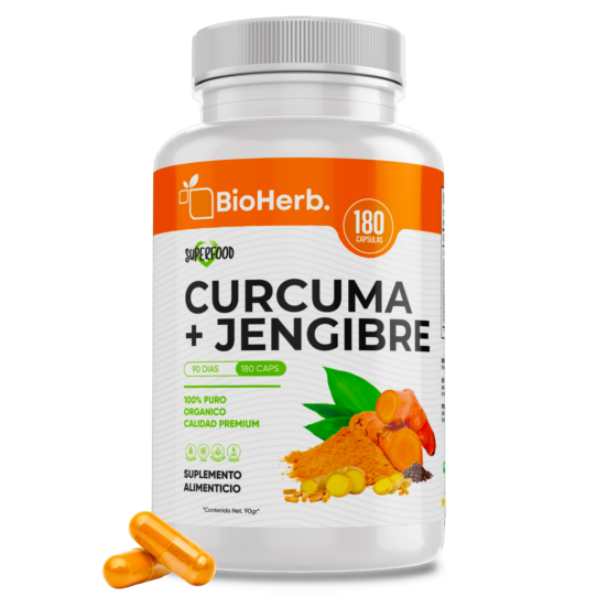 curcuma y jengibre bioherb